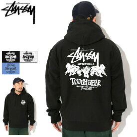 ステューシー STUSSY パーカー プルオーバー メンズ Tough Gear INT. ( stussy hooded sweat 保温 暖かい あったか 裏起毛 フード フーディ スウェット Pull Over Hoody Parker トップス メンズ 男性用 1925101 USAモデル 正規 品 ストゥーシー スチューシー )