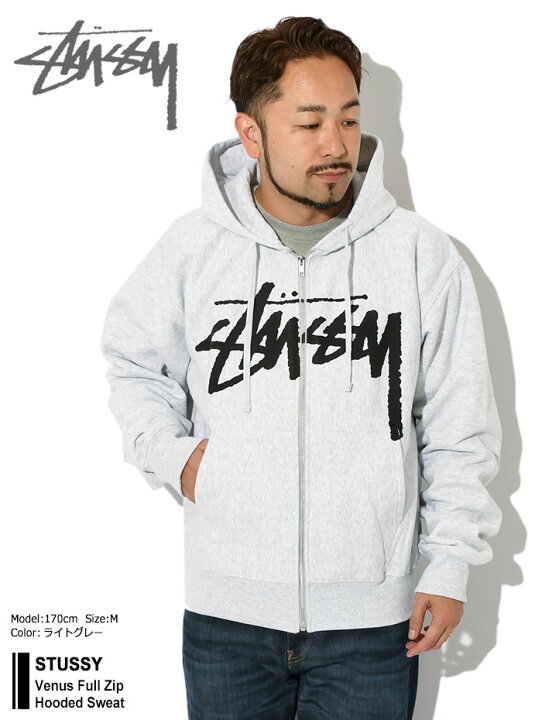 楽天市場】ステューシー STUSSY パーカー ジップアップ メンズ Venus 