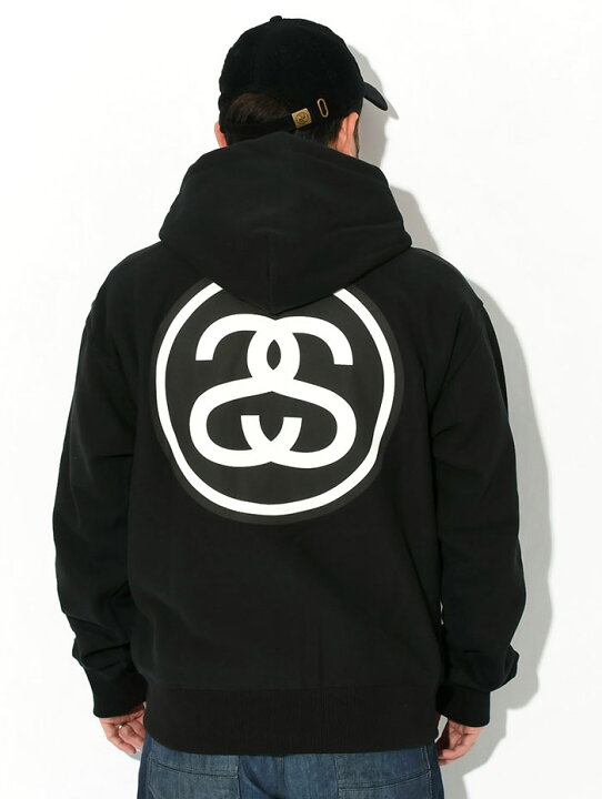 楽天市場】ステューシー STUSSY パーカー ジップアップ メンズ SS Link 