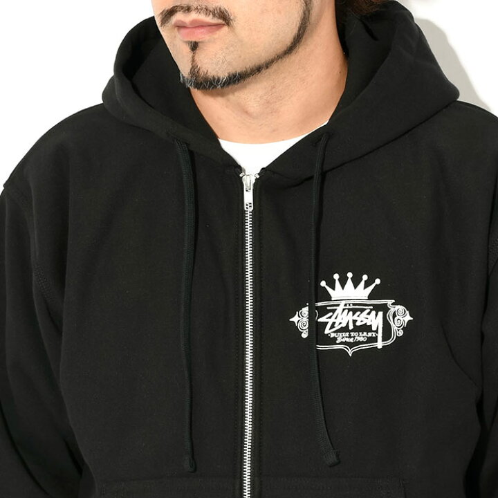 楽天市場】ステューシー STUSSY パーカー ジップアップ メンズ Built 