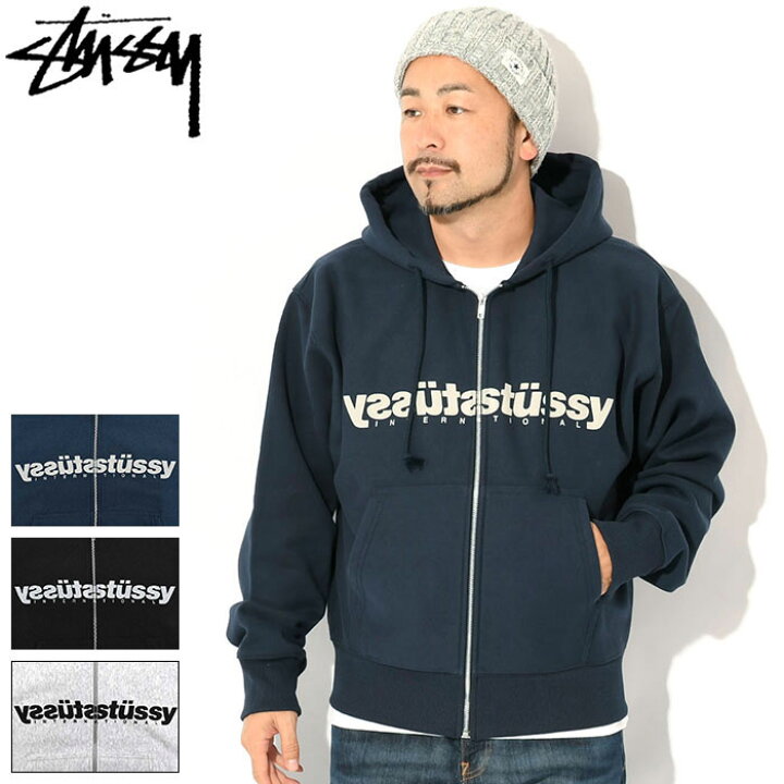 楽天市場】ステューシー STUSSY パーカー ジップアップ メンズ Mirror 