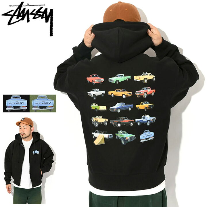 楽天市場】ステューシー STUSSY パーカー ジップアップ メンズ Pickup 