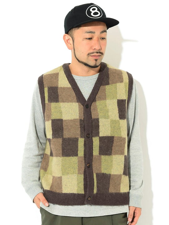 楽天市場】ステューシー STUSSY ベスト メンズ & レディース Wobbly 