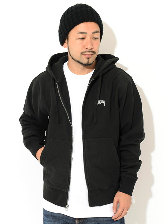 楽天市場】ステューシー STUSSY パーカー ジップアップ メンズ Stock 
