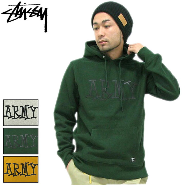 楽天市場】【デッドストック】ステューシー STUSSY Army パーカー プル 