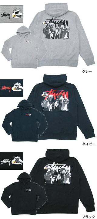 楽天市場】ステューシー STUSSY×Yo! MTV Raps Public Enemy パーカー 