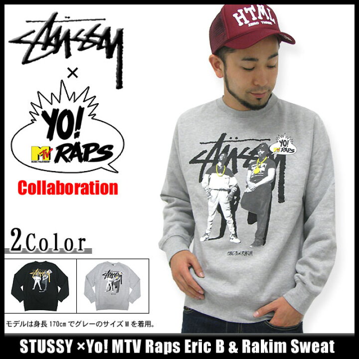 楽天市場】ステューシー STUSSY×Yo! MTV Raps Eric B & Rakim 