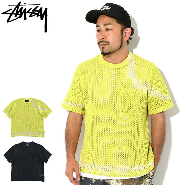 楽天市場】ステューシー STUSSY カットソー 半袖 メンズ Odyed Mesh 