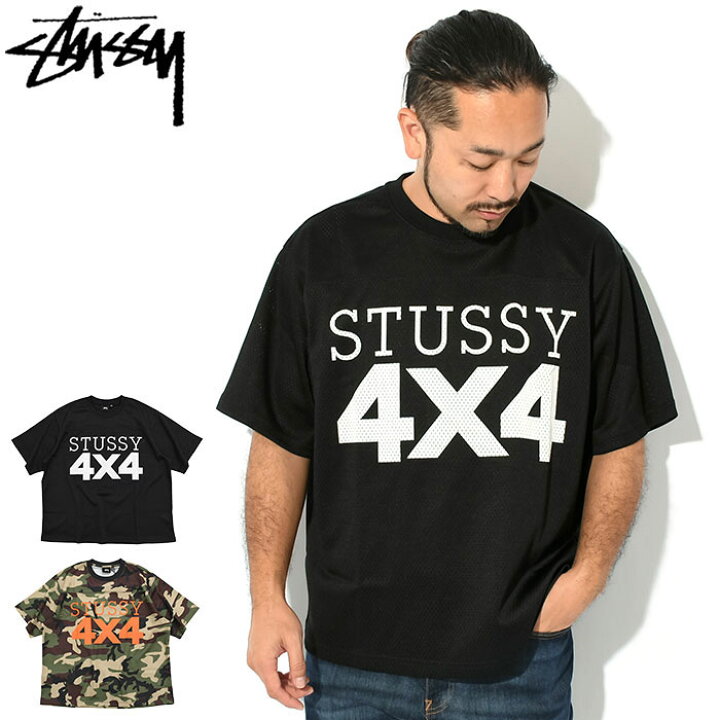 楽天市場】ステューシー STUSSY カットソー 半袖 メンズ 4×4 Mesh 
