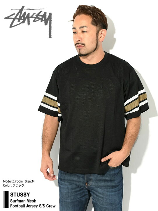 楽天市場】ステューシー STUSSY カットソー 半袖 メンズ Surfman Mesh 