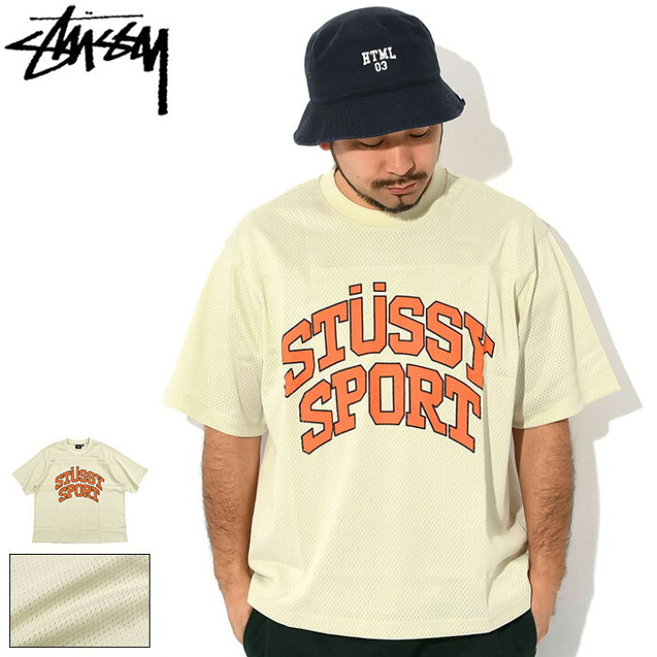 楽天市場】ステューシー STUSSY カットソー 半袖 メンズ Sport Mesh  