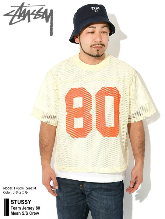 楽天市場】ステューシー STUSSY カットソー 半袖 メンズ Team Jersey 