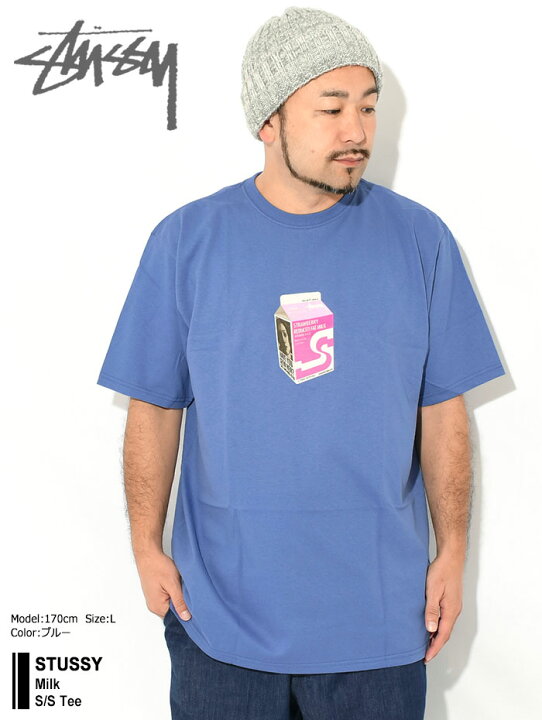楽天市場】ステューシー STUSSY Tシャツ 半袖 メンズ Milk ( stussy 