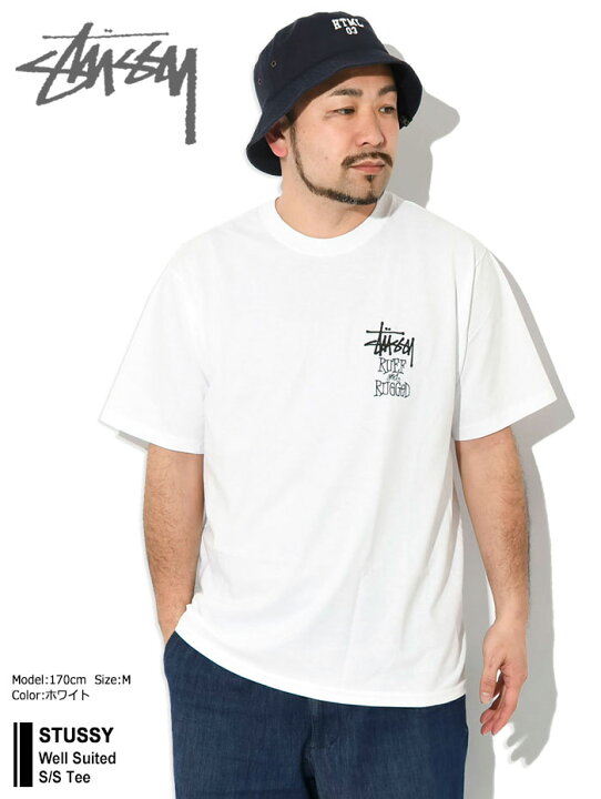 楽天市場】ステューシー STUSSY Tシャツ 半袖 メンズ Well Suited 