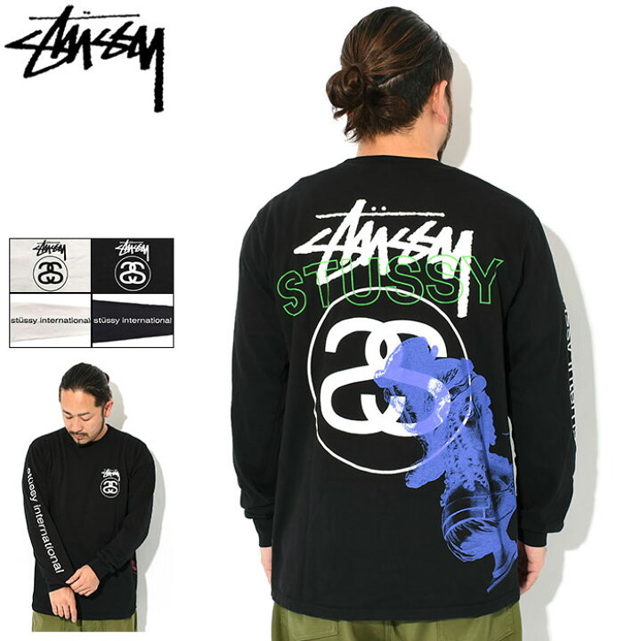楽天市場】ステューシー STUSSY ロンT Tシャツ 長袖 メンズ Test 