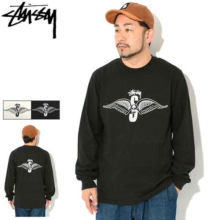 楽天市場】ステューシー STUSSY ロンT Tシャツ 長袖 メンズ Skull 