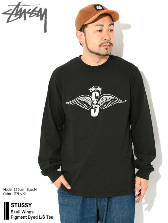 楽天市場】ステューシー STUSSY ロンT Tシャツ 長袖 メンズ Skull 