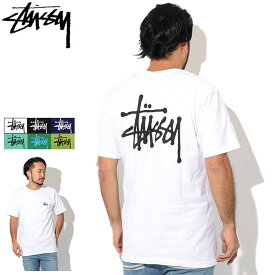 ステューシー STUSSY Tシャツ 半袖 メンズ & レディース Basic Stussy ( stussy tee ティーシャツ T-SHIRTS カットソー トップス ベーシック メンズ・男性用 1904870 1904762 USAモデル 正規 品 ストゥーシー スチューシー )[M便 1/1]