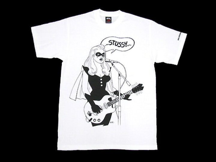 楽天市場】STUSSY(ステューシー)×JAIME HERNANDEZ Femme Rock S/S Tee 