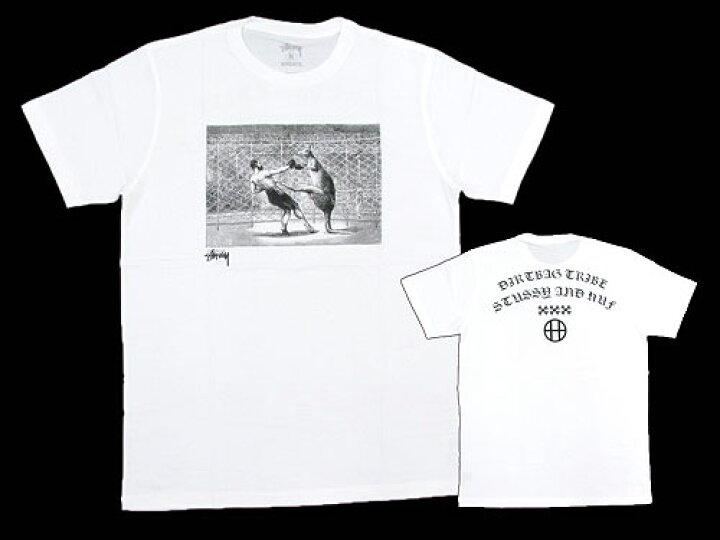 楽天市場】ステューシー STUSSY×HUF 30th Anniversary Tシャツ 半袖