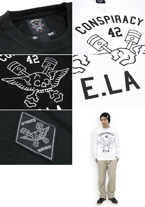 楽天市場】STUSSY(ステューシー)×NEIGHBORHOOD Conspiracy L/S Crew 