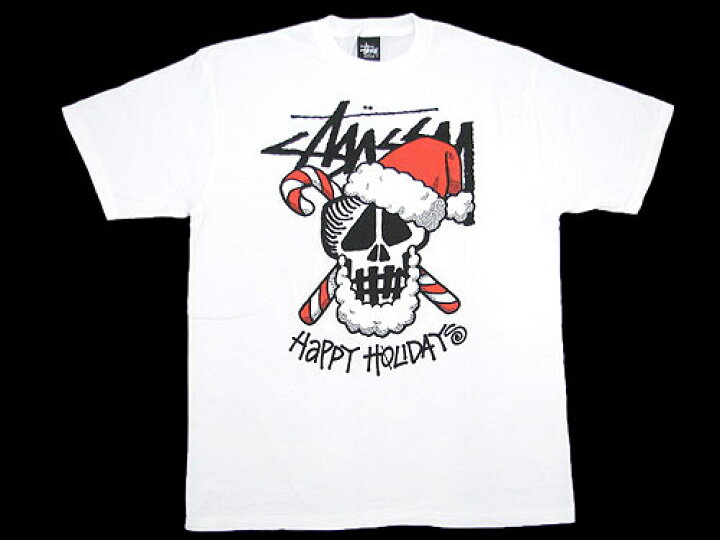 楽天市場】ステューシー STUSSY Santa Skull Tシャツ 半袖(stussy tee 