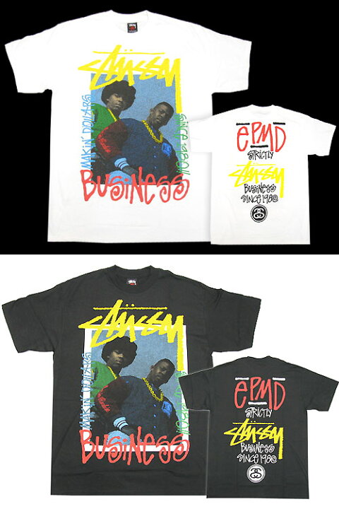 楽天市場】STUSSY(ステューシー)×EPMD Strictly Business S/S Tee 