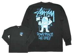 楽天市場 Stussy ステューシー Spaceman L S Tee Ice Filed Icefield Ice Field アイスフィールド