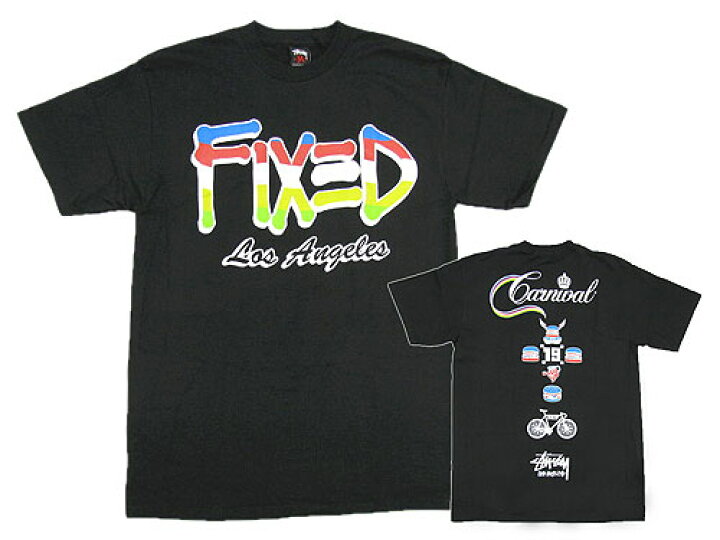 楽天市場】STUSSY(ステューシー)×FIXED LA×CARNIVAL×T19×DRIF S/S Tee 