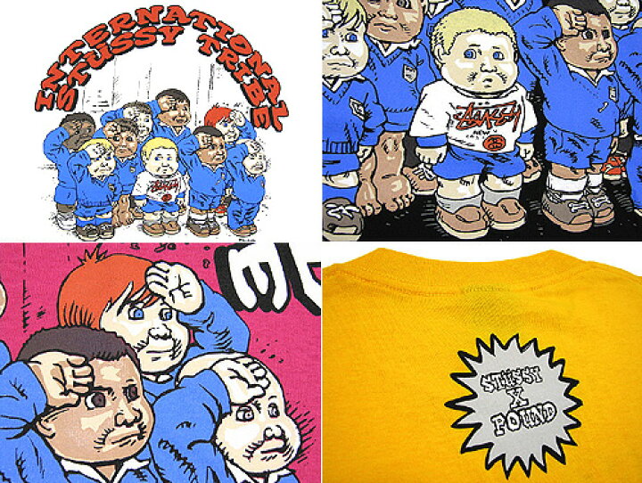 楽天市場】STUSSY(ステューシー)×POUND Salute Tribe S/S Tee コラボ 