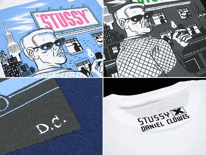 楽天市場】ステューシー STUSSY×DANIEL CLOWES DC Detective Tシャツ 