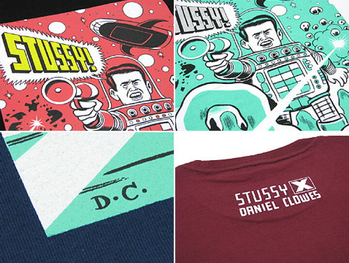 楽天市場】ステューシー STUSSY×DANIEL CLOWES DC Space Tシャツ 半袖 