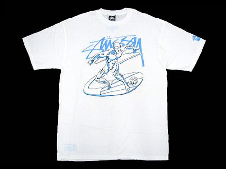 楽天市場】ステューシー STUSSY×MARVEL COMICS Silver Surfer Tシャツ 