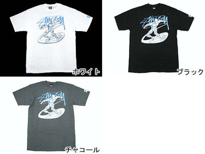 楽天市場】ステューシー STUSSY×MARVEL COMICS Silver Surfer Tシャツ 
