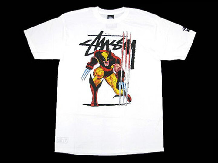 楽天市場】ステューシー STUSSY×MARVEL COMICS Wolverine Tシャツ 半袖 