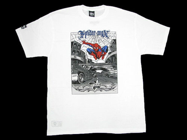 楽天市場】ステューシー STUSSY×MARVEL COMICS×Mr. CARTOON Spiderman 