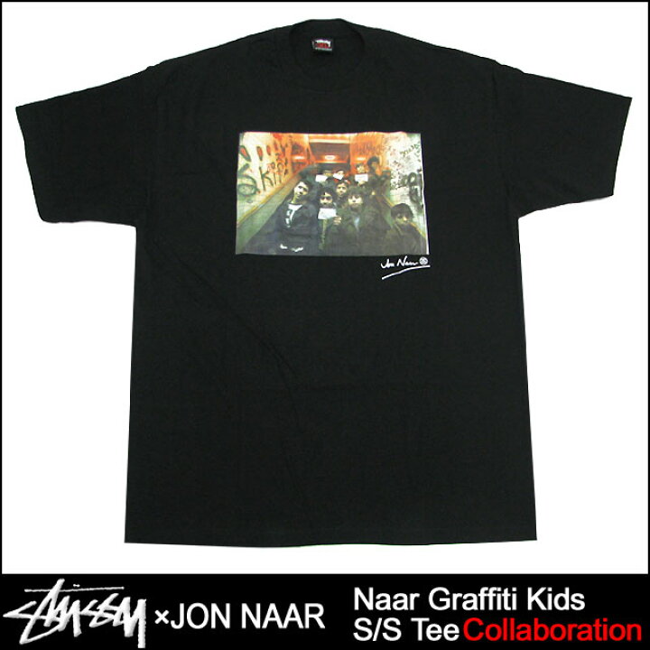 楽天市場】ステューシー STUSSY×JON NAAR Naar Graffiti Kids Tシャツ 