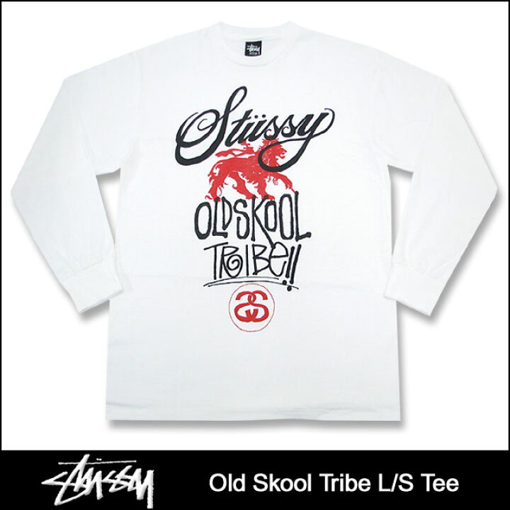 楽天市場】ステューシー STUSSY Old Skool Tribe Tシャツ 長袖(stussy 
