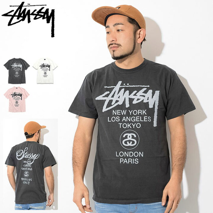 楽天市場】ステューシー STUSSY Tシャツ 半袖 メンズ World Tour 