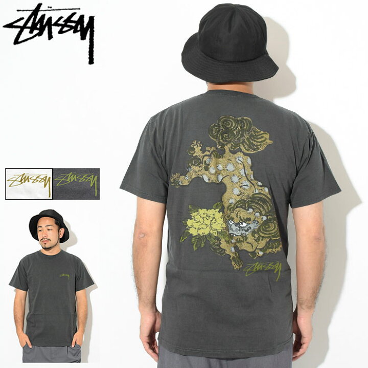 楽天市場 ステューシー Stussy Tシャツ 半袖 メンズ Fu Dog Pigment Dyed Stussy Tシャツ Tee ピグメント ティーシャツ T Shirts カットソー トップス メンズ Usaモデル 正規 品 ストゥーシー スチューシー M便 1 1 Ice Filed Icefield Ice Field アイス