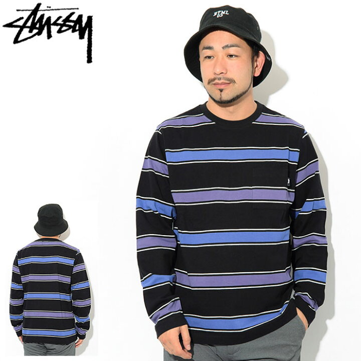 楽天市場】ステューシー STUSSY カットソー 長袖 メンズ Marco Stripe 