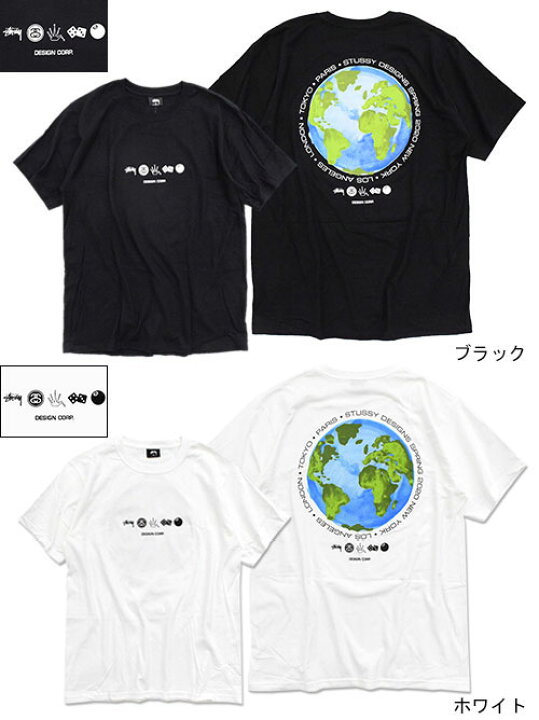 楽天市場】ステューシー STUSSY Tシャツ 半袖 メンズ Global Design 