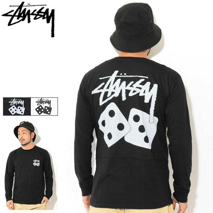 楽天市場】ステューシー STUSSY ロンT Tシャツ 長袖 メンズ Dice 