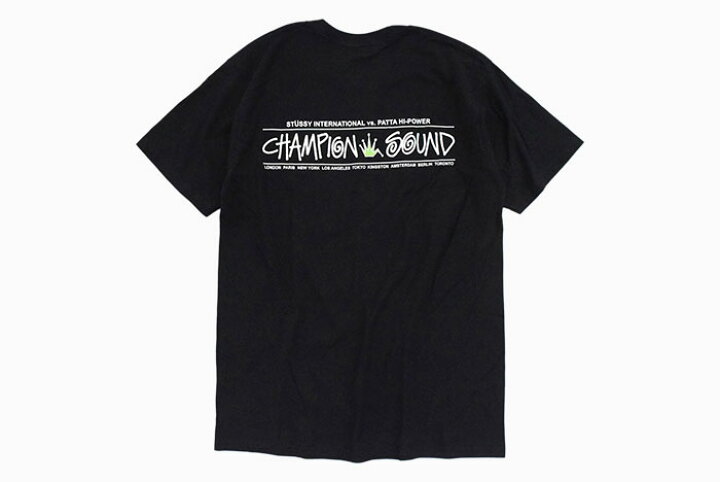 楽天市場】ステューシー STUSSY Tシャツ 半袖 メンズ Patta Champion 