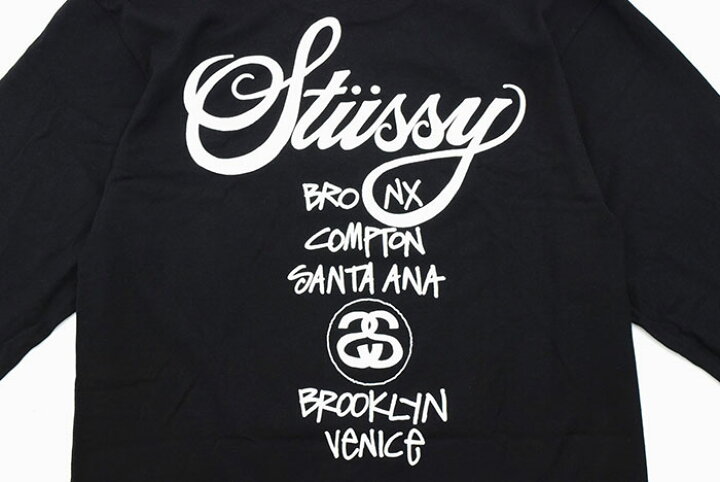 楽天市場】ステューシー STUSSY ロンT Tシャツ 長袖 メンズ World Tour 