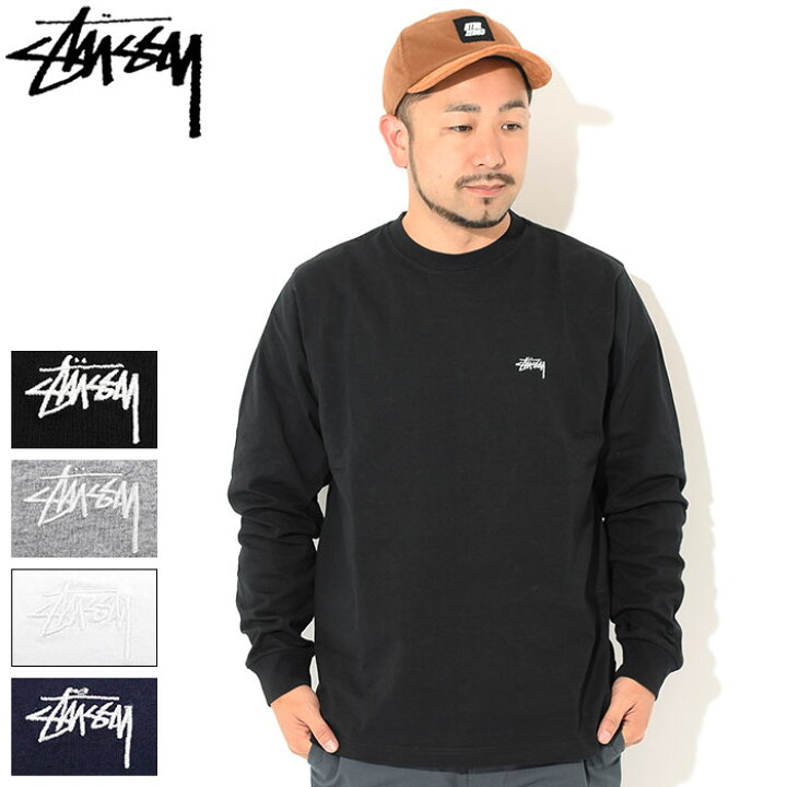 楽天市場 ステューシー Stussy カットソー 長袖 メンズ Stock Logo Stussy Crew Tシャツ ティーシャツ T Shirts トップス メンズ 男性用 Usaモデル 正規 品 ストゥーシー スチューシー Ice Field Icefield Ice Field アイスフィールド
