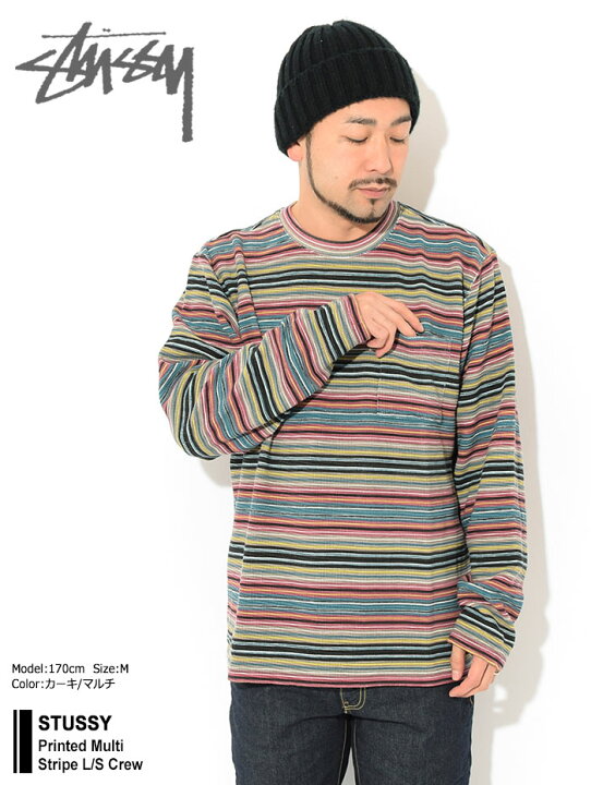楽天市場】ステューシー STUSSY カットソー 長袖 メンズ Printed Multi 