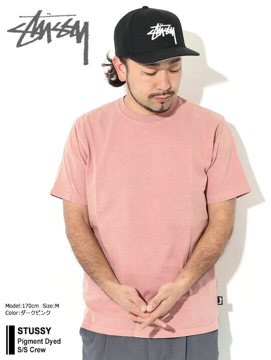 楽天市場】ステューシー STUSSY カットソー 半袖 メンズ Pigment Dyed  