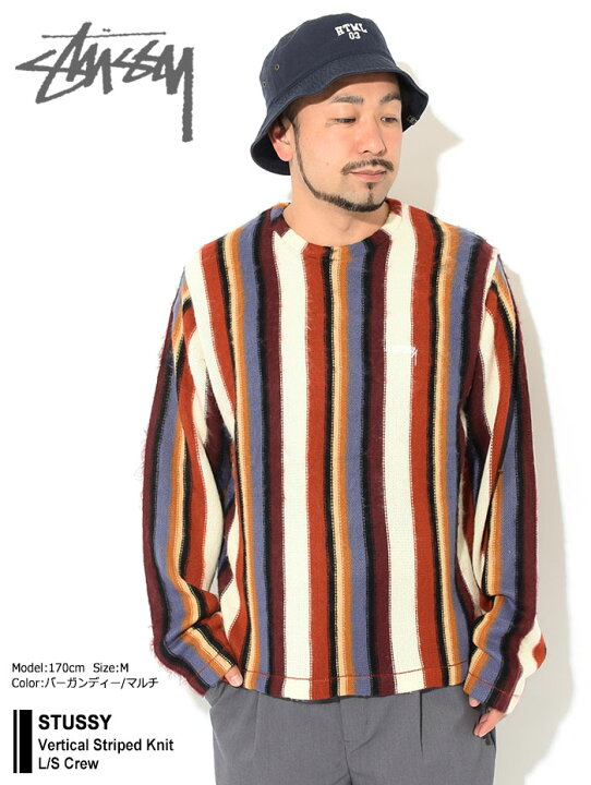 楽天市場】ステューシー STUSSY カットソー 長袖 メンズ Vertical 