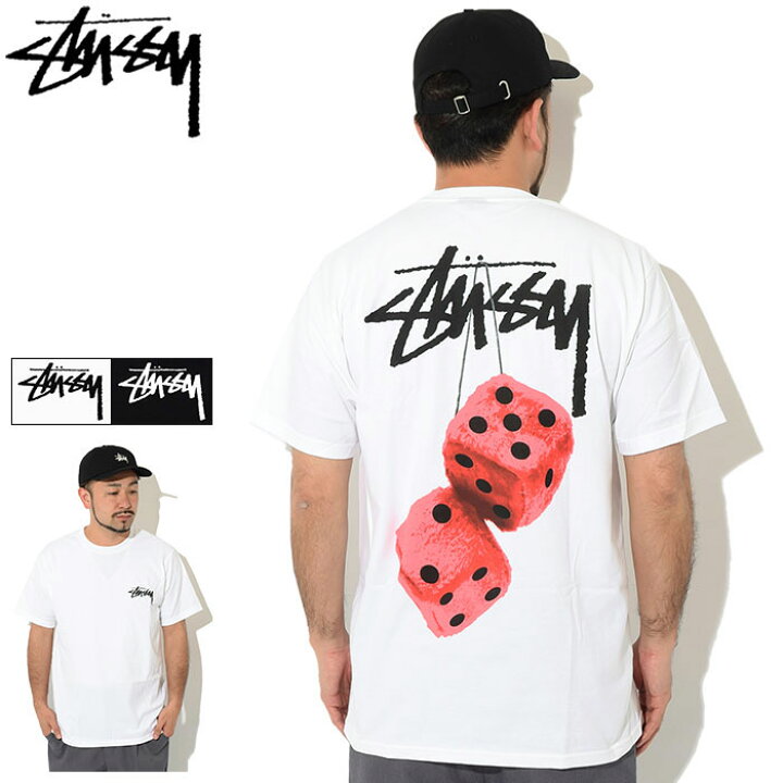 楽天市場】ステューシー STUSSY Tシャツ 半袖 メンズ Fuzzy Dice 